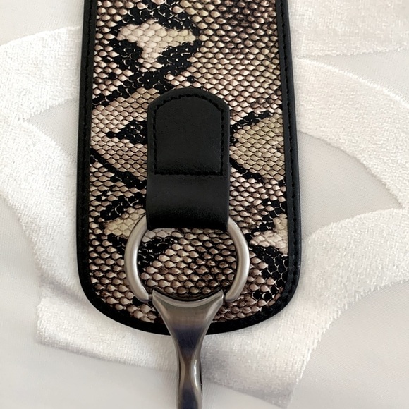 Snake Print Women\'s Belt Vintage